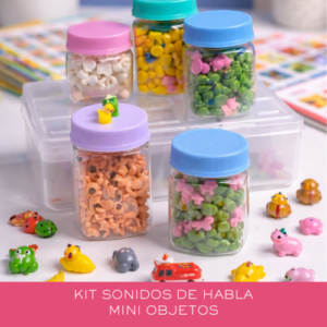 Kit Sonidos de habla Mini objetos